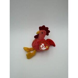 Ty Beanie Babies Teenie Strut The Rooster 1993 McDonalds